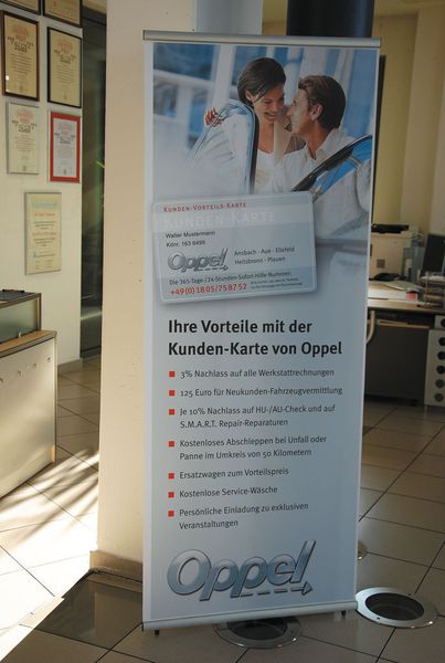 Die Oppel-Kundenkarte kam erst im Juni raus – nach drei Monaten waren schon 800 verkauft. (Archiv: Vogel Business Media)