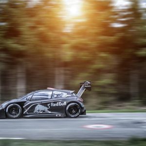 Der 208 T16 Pikes Peak wurde speziell für das Bergrennen am Pikes Peak (USA) aufgebaut.