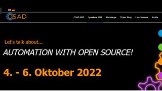 Die digitale Souveränität, das weltweite Internet und die Cloud-Provider waren das Keynote-Thema bei den Open Source Automation Days 2022 von ATIX (Bild: Atix AG)