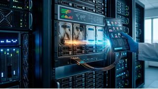 Ransomware-Angriffe stellen Unternehmen vor große Herausforderungen, insbesondere bei der Wiederherstellung der Systeme, die oft unkontrolliert verläuft und bestehende Sicherheitslücken erneut öffnet. (Bild: Gemini / Vogel IT-Medien GmbH / KI-generiert)