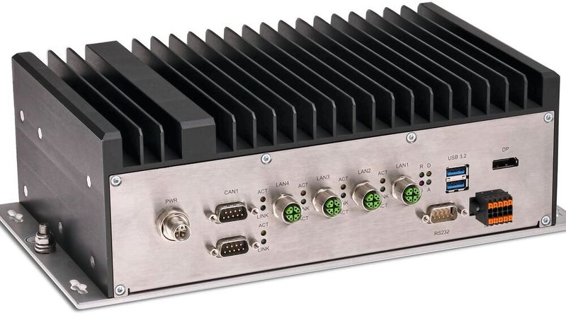 Railway computer RML-R10 by Syslogic: Robust embedded system for direct installation in rail vehicles.(Image: Congatec)