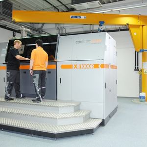 Just-in-time vor Ort: Service-Mitarbeiter von Concept Laser USA