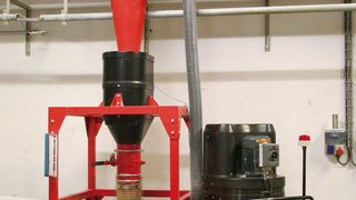 Zentrale Absauganlagen sammeln (auch explosive) Stäube von mehreren Absaugstellen. (Bild: Ruwac)