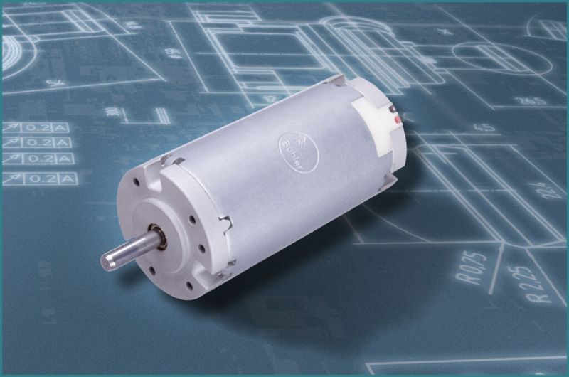 Die neue 40 mm DC-Motoren-Familie von Bühler: ein Beispiel innovativer und marktorientierter Produktpflege. (Bild: Bühler Motor)
