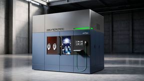 What you see here is the innovative WAAM system called Arctitan from Gefertec. With it, high-quality titanium components can finally be additively manufactured under consistent process conditions, as the manufacturer promises. (Image: Gefertec)
