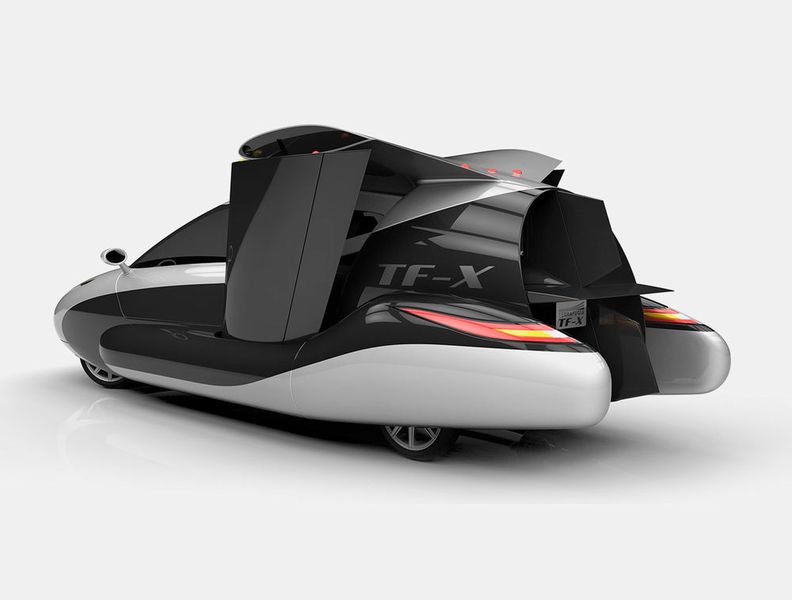 Bereits 2009 stellte das amerikanische Unternehmen Terrafugia ein Modell vor, und seit zwei Jahren ist das fliegende Auto in den USA für jedermann zu erwerben. Kostenpunkt: 280.000 Dollar.  (Terrafugia)