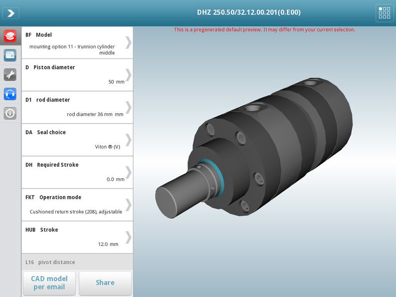 Alle CAD Modelle sind von den Herstellern zertifiziert. (Cadenas)