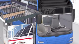 Mit einem neuartigen Ladekonzept macht Multi-Contact E-Busse beweglicher und unabhängig in der Streckenführung. (Bild: Multi-Contact AG)