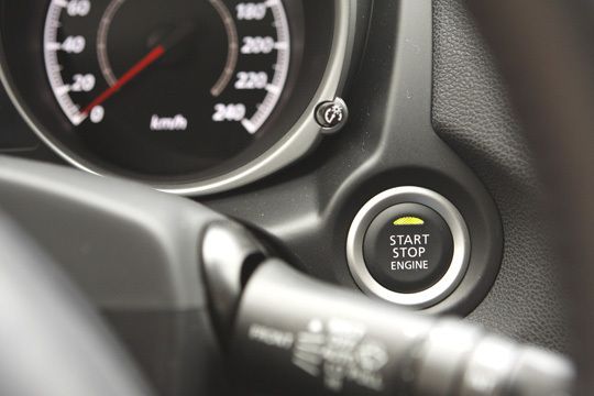 Starterknopf statt Zündschlüssel (Archiv: Vogel Business Media)