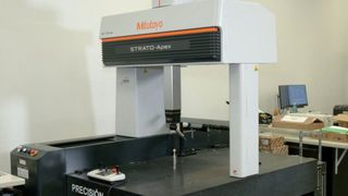 The high-precision Strato Apex machine works at less than a micron. (Source: Mitutoyo )