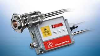 Das Quotientenpyrometer CT-Ratio ist für Temperaturmessungen zwischen 250 und 3000 °C  geeignet. (Micro-Epsilon)