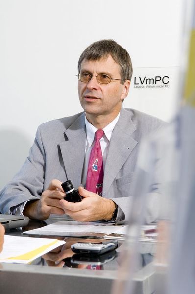Mathias Leumann, Leutron Vision AG: „Zusätzlich zum GigE-Standard berücksichtigen unsere neuen Kameras den GenICam-Standard.“ (Archiv: Vogel Business Media)