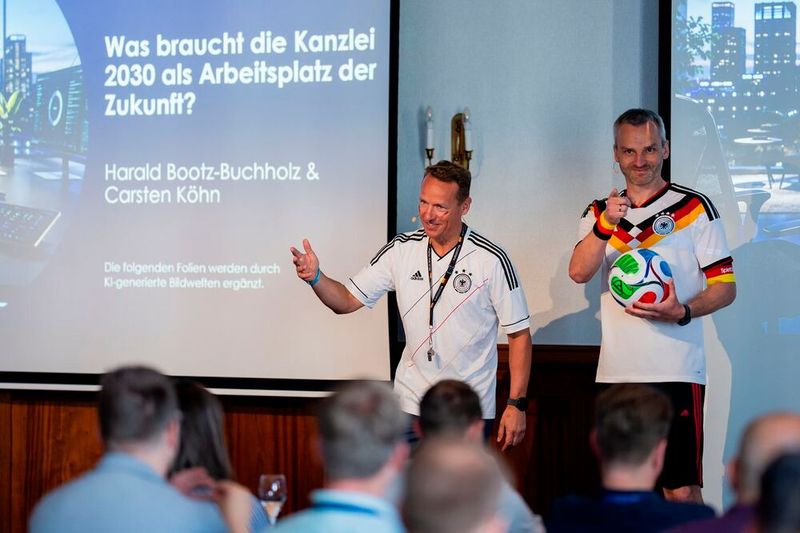 Kanzlei 2030: Carsten Köhn und Harald Bootz (Bild: C & P Capeletti & Perl)