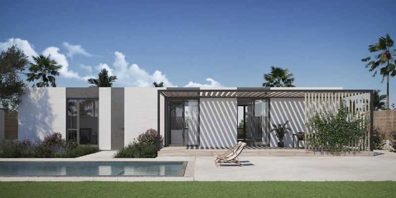 Insgesamt werden in der neuen Nachbarschaft zunächst 15 dieser 3D-gedruckten Bungalows entstehen. (Mighty Buildings)