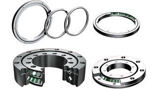 Kreuzrollenlager in verschiedenen Bauformen. Bild: THK (Archiv: Vogel Business Media)