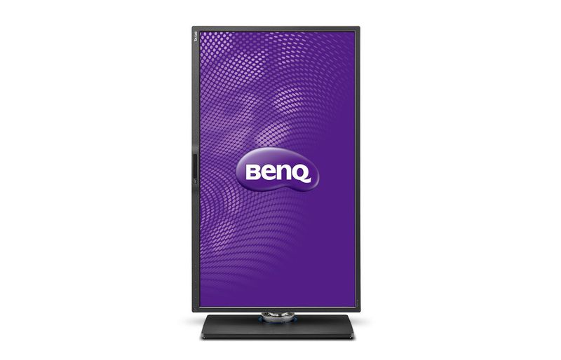 ... und es lässt sich vertikal in den Portait-Modus drehen. Das IPS-Panel bietet einen 178-Grad-Blickwinkel. (Bild: Benq)