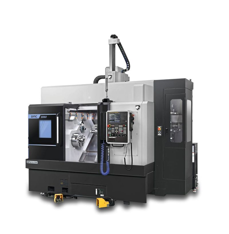 Die DNC-Serie steht für DN Solutions Ceramic und wurde speziell für die Keramikbearbeitung entwickelt.(Bild:  DN Solutions)