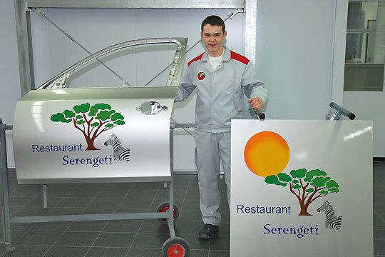 4. Platz: Kuru Musa, Autolackiererei Christler, Erding. (Archiv: Vogel Business Media)