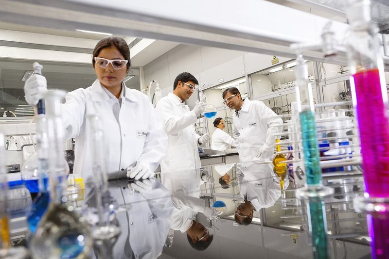 A organic synthese laboratory of BASF in Mumbai. (Picture: BASF)
