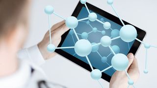 Es ist ein Molekül-Modell und es sieht gut aus... (© Syda Productions - Fotolia)