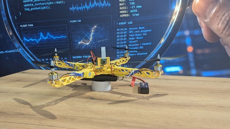 Cybersecurity spielt auch bei Drohnen eine wichtige Rolle. Dabei steht der Schutz unbemannter Luftfahrzeuge vor Hacking, Datenklau und der digitalen Fernübernahme sowie die Abwehr physischer und digitaler Angriffe im Mittelpunkt. (Bild: Stefanie Eckardt)