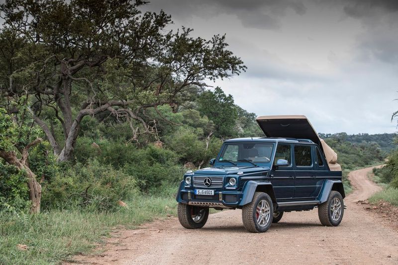 Der neue König von Afrika hat keine Mähne, sondern ein Maybach-Logo. (Daimler)