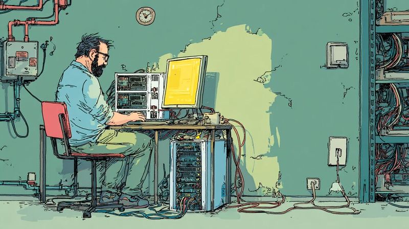 RAID 0 verteilt die Daten mithilfe der Striping-Methode auf mehrere Festplatten, bietet allerdings keine Redundanz.(Bild:  Midjourney / KI-generiert)