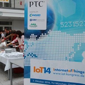 Eine angenehm lockere Atmosphäre prägte den IoT-Kongress, der an der Fakultät für Maschinenbauwesen der TU München stattfand. 