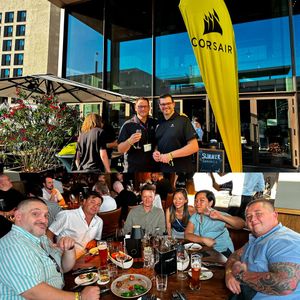 Corsair B2B Dinner auf der Gamescom 2023 (Bild: Vogel IT-Medien )