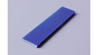 Faserverbund-Profil, ummantelt mit Polypropylen und einer eingeprägten Design-Struktur.  (Bild: Faigle)