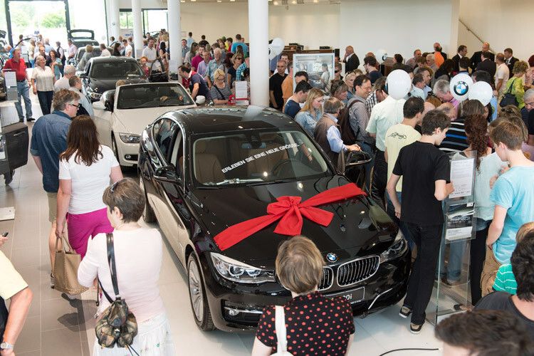 Dabei präsentierte die Automag auch den neuen BMW 3er Gran Turismo. (Foto: Automag)