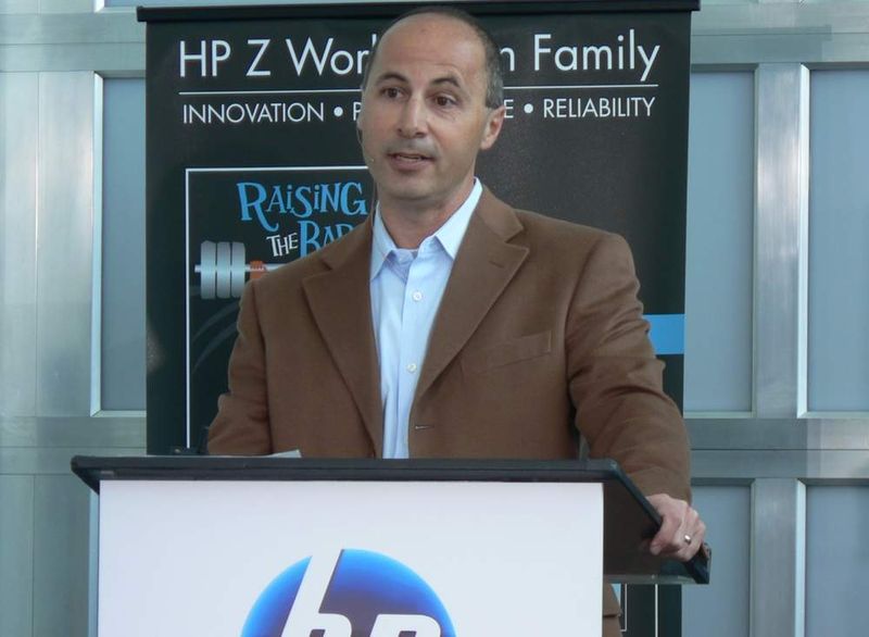 „Performance absolutely matters“: Jim Zafarana, Vice-President und General Manager von HP Workstations stellt die neue Z-Serie vor. Bild: Michel (Archiv: Vogel Business Media)