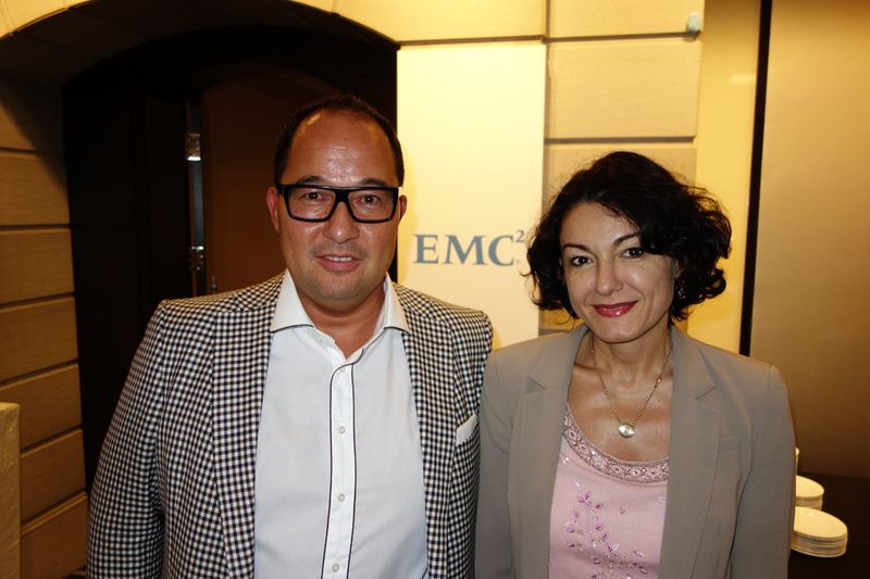 Aus Denis Kim und Diana Coso, EMC² konnte man kein Geheimnis entlocken (Bild: IT-BUSINESS)