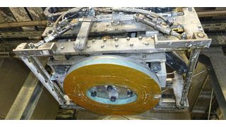 Ein Saugelement im Einsatz bei einem großen Farbenhersteller.  (Bild: Sahlberg)