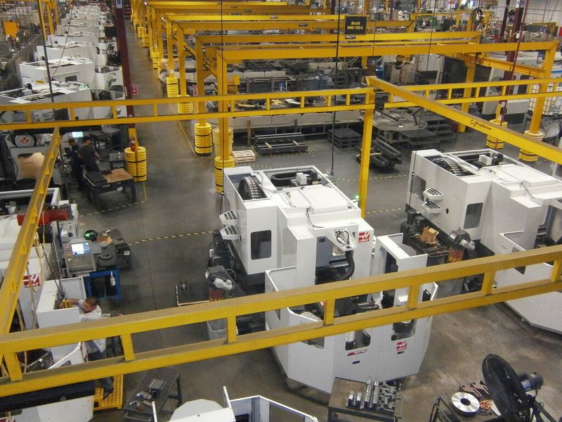 Impressionen aus dem Unternehmen Haas Automation in Oxnard, Californien, USA. (Bild: Königsreuther)