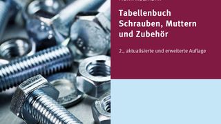 Mit diesem Tabellenbuch erhalten Hersteller, Einkäufer und Zulieferer sowie Maschinen- und Schraubgerätehersteller eine übersichtliche Zusammenstellung der wichtigsten Kennziffern für Schrauben, Muttern, Nieten und Scheiben. (Bild: Beuth Verlag)