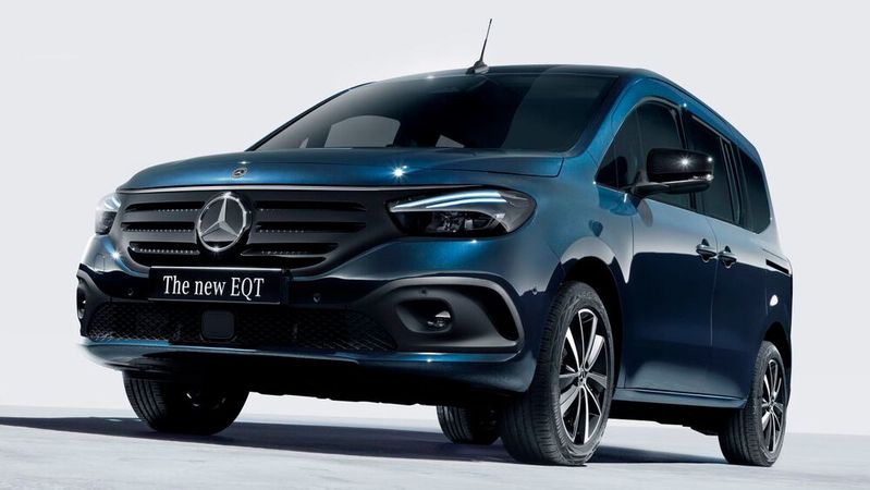 Der Mercedes EQT kommt für rund 49.000 Euro auf den Markt.(Bild:  Mercedes)