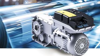 The i650 Motec frequency inverter, combined with the m550/m650 synchronous motor, offers a powerful and energy-efficient solution. (Image:Lenze)