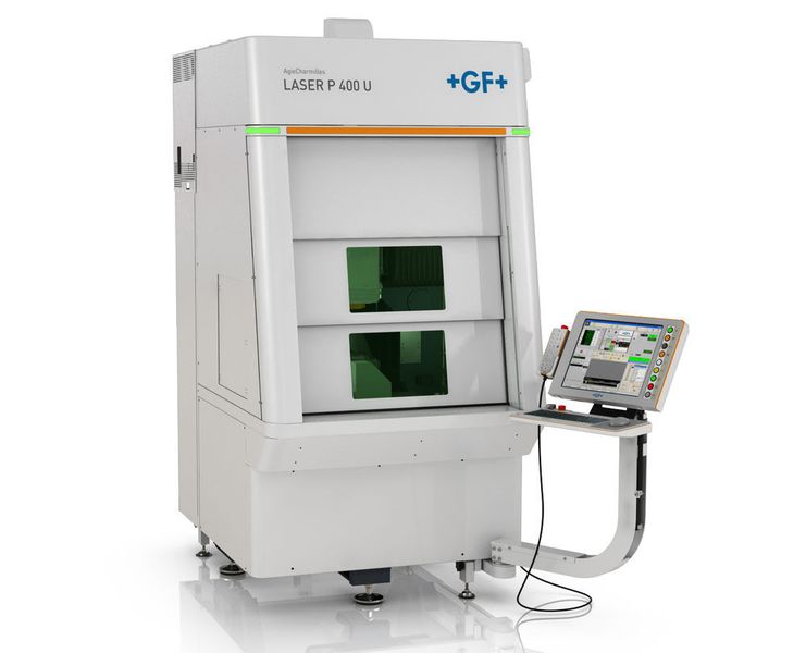 Die neuen Lasertexturiermaschinen der Laser 400 Serie von GF Machining Solutions kombinieren Vielseitigkeit, hochpräzise Leistung und wiederholbare Ergebnisse mit einer kompakten Aufstellfläche. (Bild: GF Machining Solutions)
