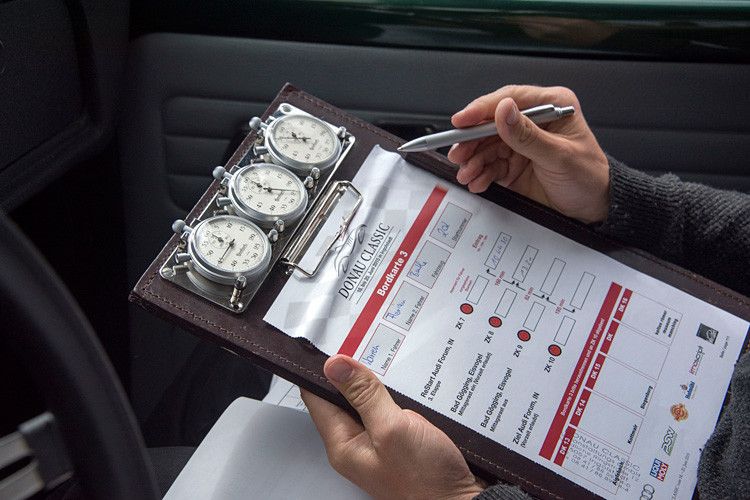 Den Beifahrern fiel dabei wie immer die verantwortungsvolle Navigation zu. (Foto: automedienportal.net)