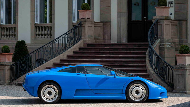 Noch heute kann sich der Bugatti EB 110 durchaus sehen lassen. (Bugatti)