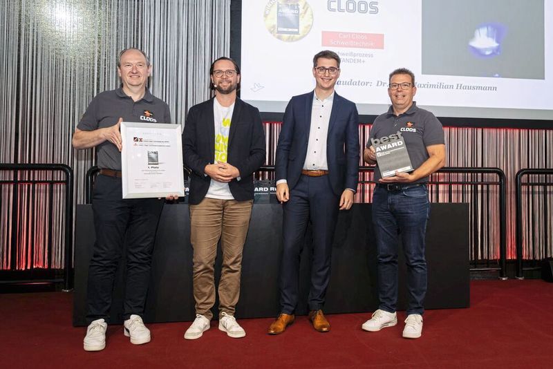 Impressionen der Verleihung des „best Award“ 2025 am ersten Messetag. (Bild: Jürgen Biniasch)