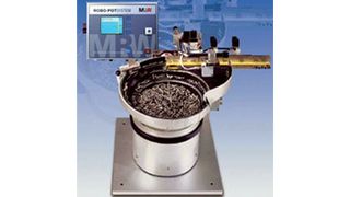 In der Eingangs- oder Endkontrolle eignet sich der Robo-Pot SV1 als Identteilprüfgerät im 0,1 mm Bereich sowie zum Abzählen und Verpacken.  Bild: MRW (Archiv: Vogel Business Media)