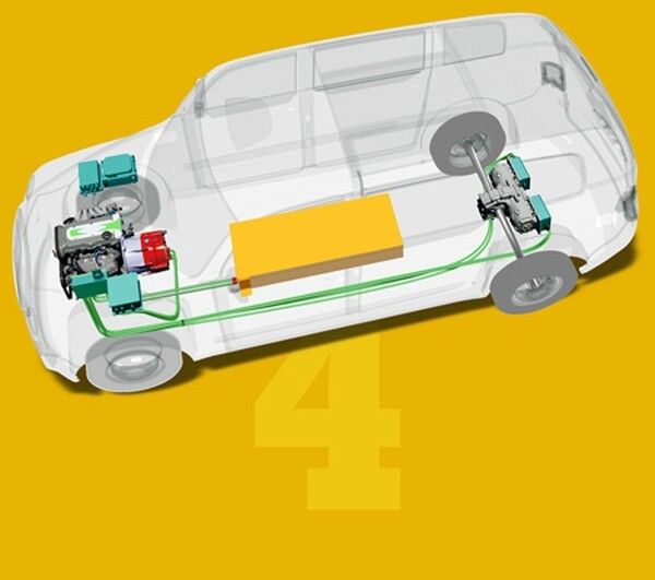 Der Akku versorgt die vier Elektromotioren an den Antriebsrädern mit Strom. (Bild: Frazer-Nash)