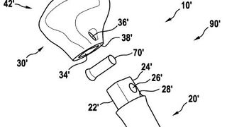 Eine implantierbare Kiefergelenksteilprothese, entsprechendes Herstellungsverfahren und Kiefergelenksprothese. (Bild: DPMA)
