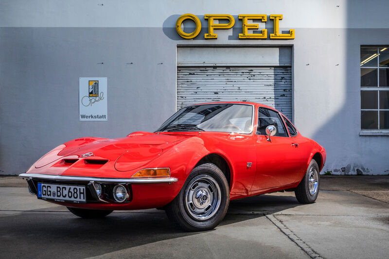Drei Jahre später, 1968, startete die Serienproduktion des Opel GT. (Opel)