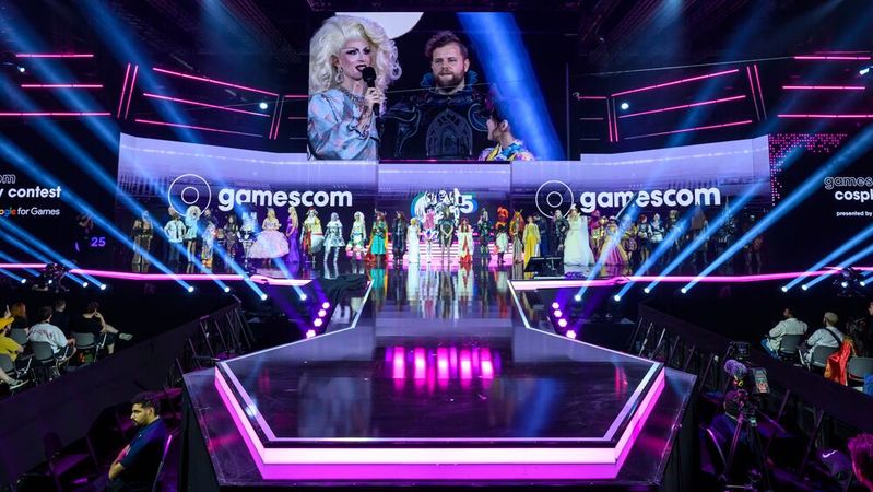 Die Nachfrage der Ausstellenden an der Gamescom so hoch wie nie zuvor, sodass die mit Messeständen belegte Ausstellungsfläche in diesem Jahr erhöht wurde. (Bild:  © Koelnmesse GmbH, Oliver Wachenfeld)