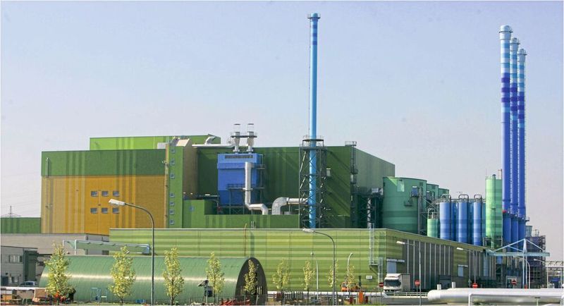 Auch die Abfallverwertung in der Ersatzbrennstoff-Verbrennungsanlage trägt zum guten Gesamtgergebnis 2018 bei. (Infraserv)