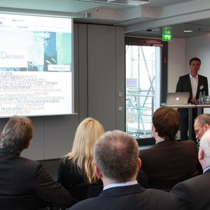 Carsten Heidbrink, Channel-Chef von Cisco, auf dem Partnertag in München.