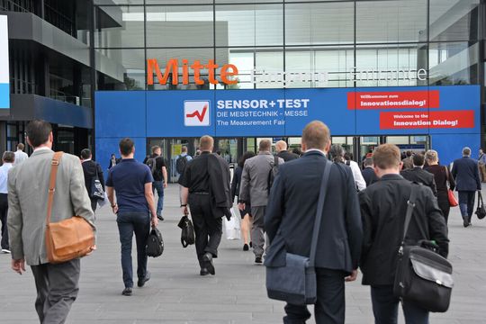 Leitmesse SENSOR+TEST: Im ersten Quartal 2019 musst die Branche der Sensorik- und Messtechnik ein Minus von einem Prozent beim Umsatz verbuchen.(Bild:  AMA Service - Bischof & Broel)